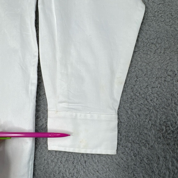 Florida State Seminole Shirt Men's XL White Button-Down Long Sleeve Vtg NWT - Picture 12 of 14